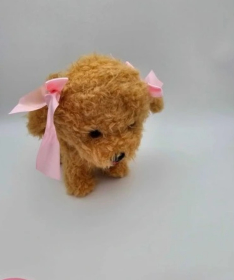 Elektryczna zabawka dla dzieci Cute Pet Dogge 933-10E - CIEMNY BRĄZ Elektryczna zabawka dla dzieci Cute Pet Dogge 933-10E - CIEMNY BRĄZ