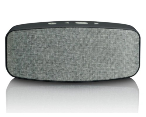 Głośnik stereo Bluetooth z Akumulatorem Moc 6 W Pasek karta SD - szary Głośnik stereo Bluetooth z Akumulatorem Moc 6 W Pasek karta SD - szary