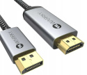 Kabel 4K Display Port na kabel HDMI, WARRKY 2 metrow