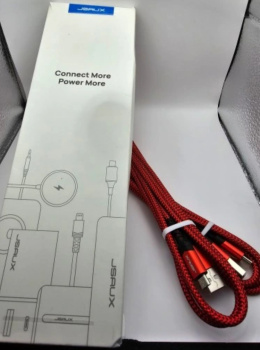 Kabel Micro USB na USB-A, 2 sztuki, 2m, JSAUX osłona nylonowa