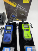 Krótkofalówka PMR446 radiotelefon walkie talkie USB 1800mAh 2szt.