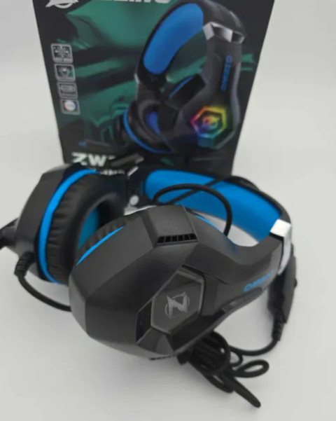 Słuchawki Ozeino ZW1 dla graczy do PS4, PS5 PC, PS4 z mikrofonem Słuchawki Ozeino ZW1 dla graczy do PS4, PS5 PC, PS4 z mikrofonem