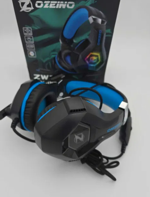 Słuchawki Ozeino ZW1 dla graczy do PS4, PS5 PC, PS4 z mikrofonem Słuchawki Ozeino ZW1 dla graczy do PS4, PS5 PC, PS4 z mikrofonem