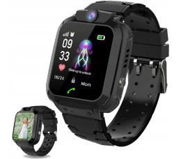 Smartwatch dla dzieci Inteligentny zegarek dla dzieci czarny