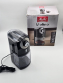 Elektryczny młynek żarnowy do kawy Melitta Molino 100 W czarny/stalowy