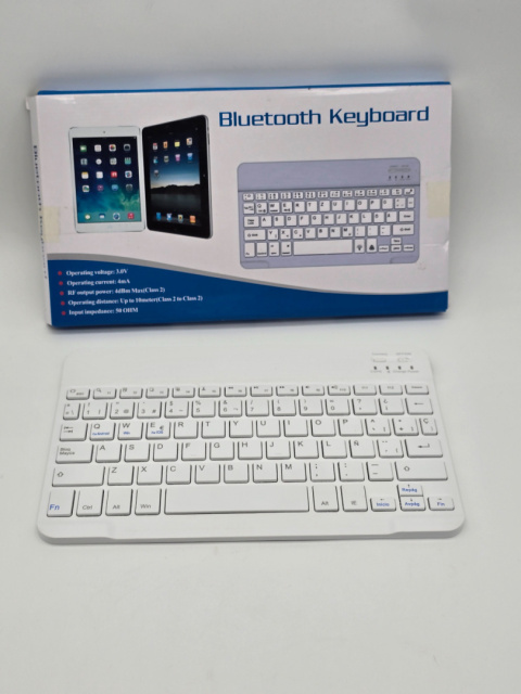 Hiszpańska klawiatura Bluetooth iPada Tablet iOS, Android, Windows Hiszpańska klawiatura Bluetooth iPada Tablet iOS, Android, Windows
