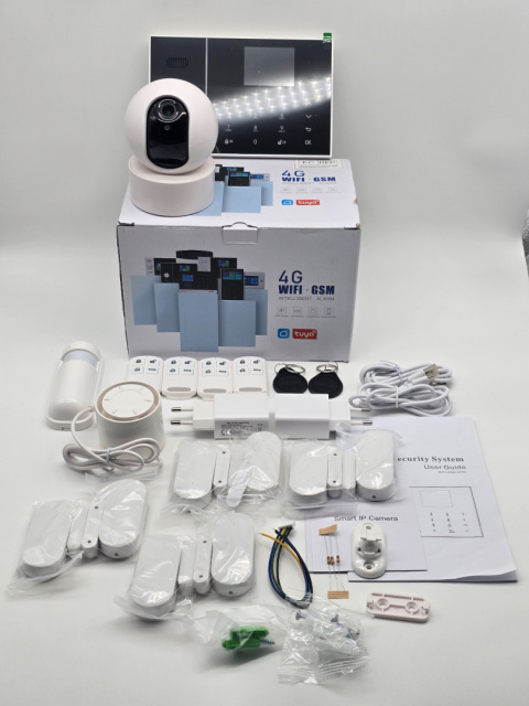 System Alarmowy CLOUREE PG108I4G WiFi SmartDom Bezprzewodowy Alexa System Alarmowy CLOUREE PG108I4G WiFi SmartDom Bezprzewodowy Alexa