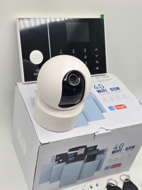 System Alarmowy CLOUREE PG108I4G WiFi SmartDom Bezprzewodowy Alexa System Alarmowy CLOUREE PG108I4G WiFi SmartDom Bezprzewodowy Alexa