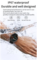 Smartwatch Inteligentny zegarek wielofunkcyjny tętno wodoodporny BT5.2