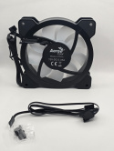 Wentylator 12 ARGB PC Fan 1 x 12cm ARGB Fan with 6 Pin Connector Black