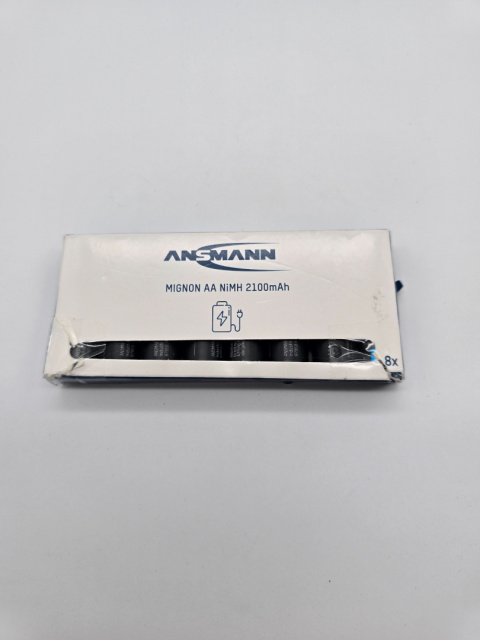 8xAkumulator ANSMANN AA 2100MAH NIMH 1,2V 6 SZT do ponownego ładowania 8xAkumulator ANSMANN AA 2100MAH NIMH 1,2V 6 SZT do ponownego ładowania