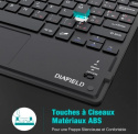 Klawiatura DIAFIELD Bluetooth touchpad cienki do laptopów Azerty