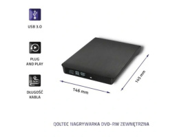 Nagrywarka CD (combo z DVD) zewnętrzna ANTIKA LT801