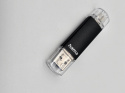 Pendrive Hama Laeta Twin 128 GB USB 3.0 czarny 58C433