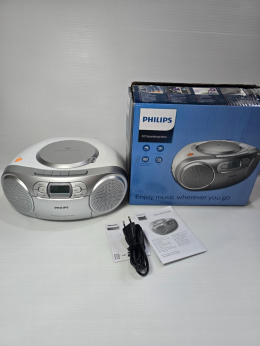 Radioodtwarzacz Philips Bumbox CD AZ127/12 srebrny