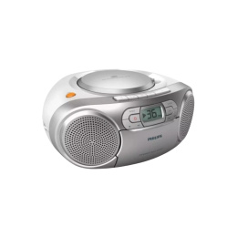 Radioodtwarzacz Philips Bumbox CD AZ127/12 srebrny