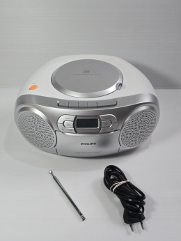 Radioodtwarzacz Philips Bumbox CD AZ127/12 srebrny