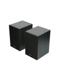 GRAMOFON Z dwoma drewnianymi głośnikami Lenco LS-300 BK Bluetooth