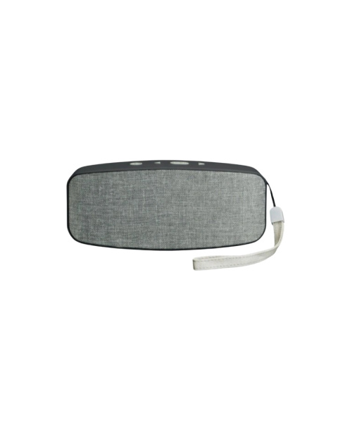 Głośnik stereo Bluetooth z Akumulatorem Moc 6 W Pasek karta SD - szary
