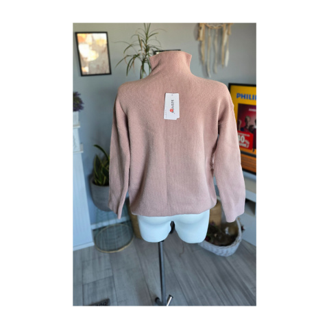 Golf Damski w kolorze purpurowy róż Rozmiar M Golf Damski w kolorze purpurowy róż Rozmiar M