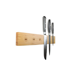 Listwa magnetyczna na noże organizer kuchenny 40x6,5cm drewniana