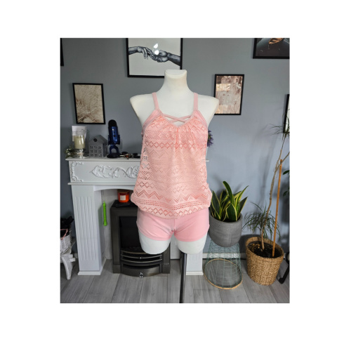 Tankini top damski strój kąpielowy dwuczęściowy z szortami Roz. M/S Tankini top damski strój kąpielowy dwuczęściowy z szortami Roz. M/S