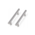 Uchwyt meblowy do szafek szuflad 150mm 15szt. stal nierdzewna Szary