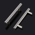 Uchwyt meblowy do szafek szuflad 150mm 15szt. stal nierdzewna Szary