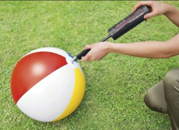 INTEX Pompka tłokowa ręczna Mini 29cm 69613E czarny/czerwony