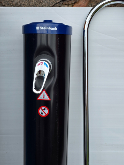 Prysznic solarny Speedshower pojemność 20 litrów wysokość 2,17 metra Prysznic solarny Speedshower pojemność 20 litrów wysokość 2,17 metra