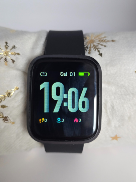 Smartwach sportowy Tesmed Fit 2.0 tętno faza snu IP68 bateria 6 dni Smartwach sportowy Tesmed Fit 2.0 tętno faza snu IP68 bateria 6 dni