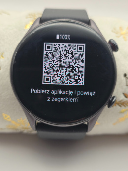 Smartwatch Amazfit 3 Pro czarny Infinite Black 1.65 cala