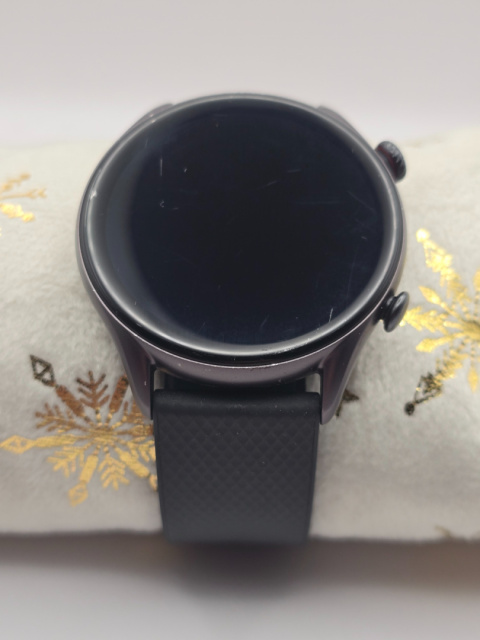 Smartwatch Amazfit 3 Pro czarny Infinite Black 1.65 cala Smartwatch Amazfit 3 Pro czarny Infinite Black 1.65 cala