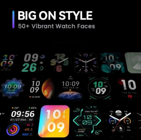 Smartwatch Amazfit Bip 3 1,69" śledzenie tętna/sen/stres wodoodporny Smartwatch Amazfit Bip 3 1,69" śledzenie tętna/sen/stres wodoodporny