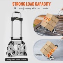 VEVOR 100KG Wytrzymały wózek do wspinaczki po schodach Aluminiowy