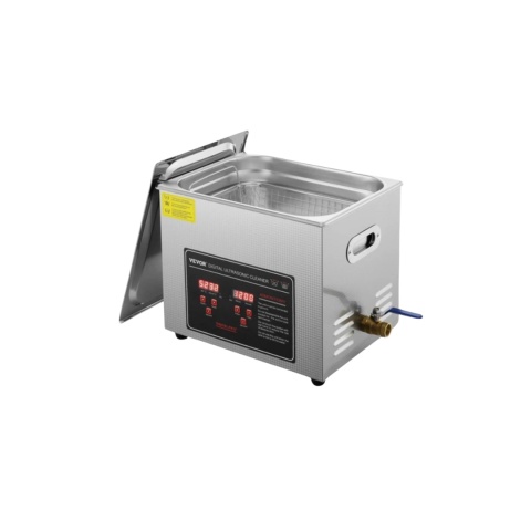 VEVOR 10L Myjka ultradźwiękowa Cyfrowy zbiornik ultradźwiękowy timer