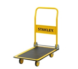 Wózek platformowy żółty Stanley 150 kg SXWT PC527
