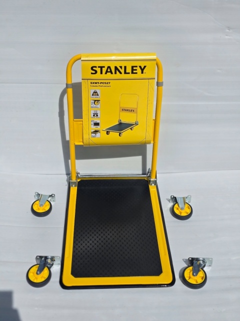 Wózek platformowy żółty Stanley 150 kg SXWT PC527 Wózek platformowy żółty Stanley 150 kg SXWT PC527