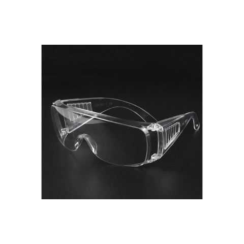 12 Par Okulary ochronne robocze przezroczyste soczewki Anti-Scratch 12 Par Okulary ochronne robocze przezroczyste soczewki Anti-Scratch