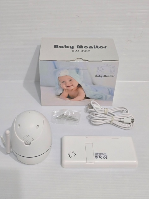 Niania 5,0'' video z kamerą obrotową 360 Bezprzewodowa noktowizor Niania 5,0'' video z kamerą obrotową 360 Bezprzewodowa noktowizor