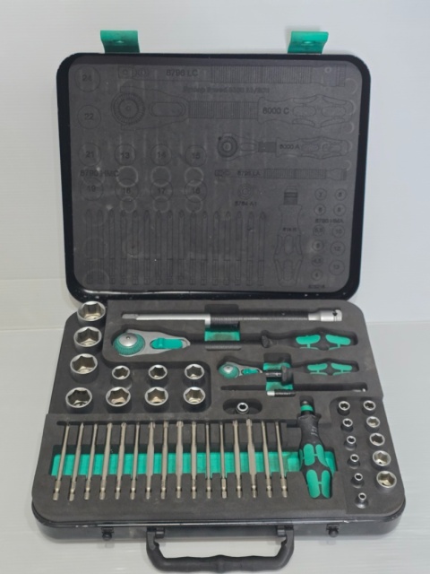 Zestaw kluczy nasadowych Wera 8100 SA/SC 2 Zestaw kluczy nasadowych Wera 8100 SA/SC 2