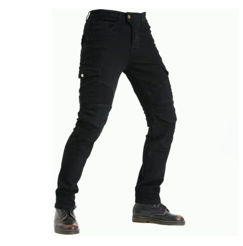 Spodnie Motocyklowe Do Jazdy Konnej Z Ochraniaczami Na Kolana Biodra