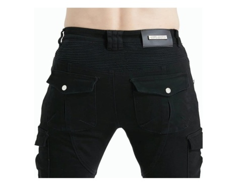 Spodnie Motocyklowe Do Jazdy Konnej Z Ochraniaczami Na Kolana Biodra