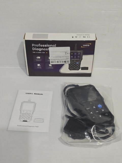 Ulepszony YM519 uniwersalny skaner OBD2 i tester baterii skaner kodów