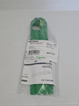 Wzornik do instalacji puszek Schneider Multifix Air, z mini poziomicą