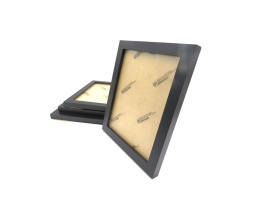 Czarne ramki na zdjęcia 5 szt. na ścianę i wolnostojące 17x12cm