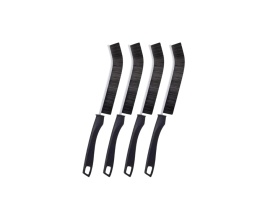 Szczotka do czyszczenia fug szczelin ram okiennych wąska 4szt. czarna